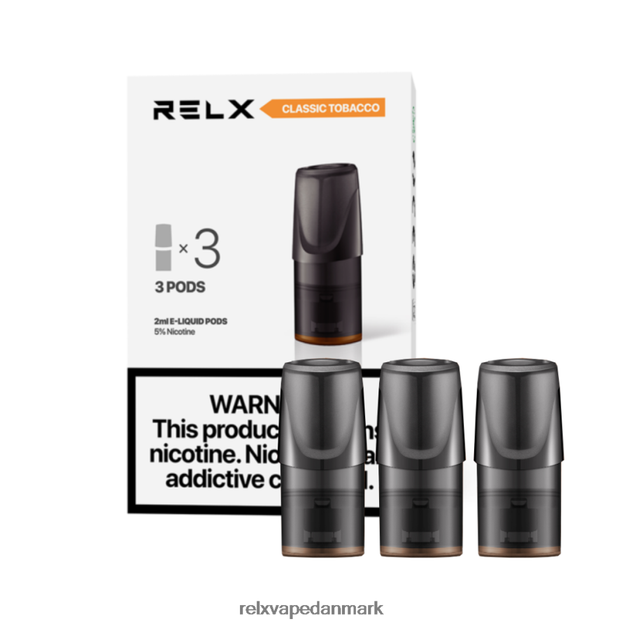 klassisk tobak RELX Classic bælg - RELX vape pods V64XDP122