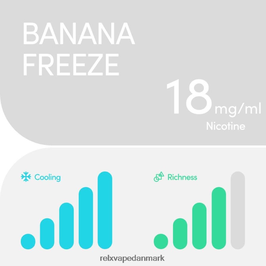 banan fryser RELX pod pro - 2 bælg - RELX vape price V64XDP18