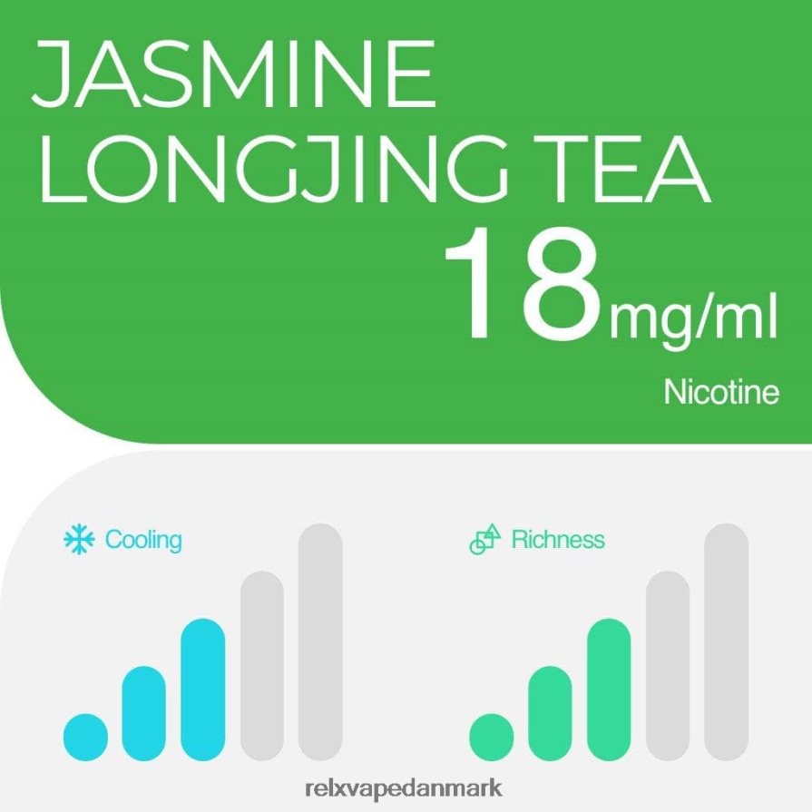 jasmin longjing te RELX pod pro - 2 bælg - RELX vape pods V64XDP11