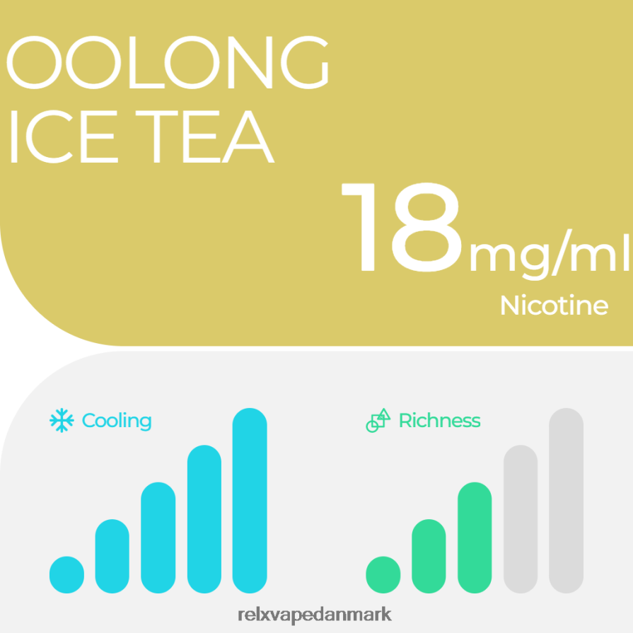 oolong iste RELX pod pro - 2 bælg - RELX Danmark V64XDP14