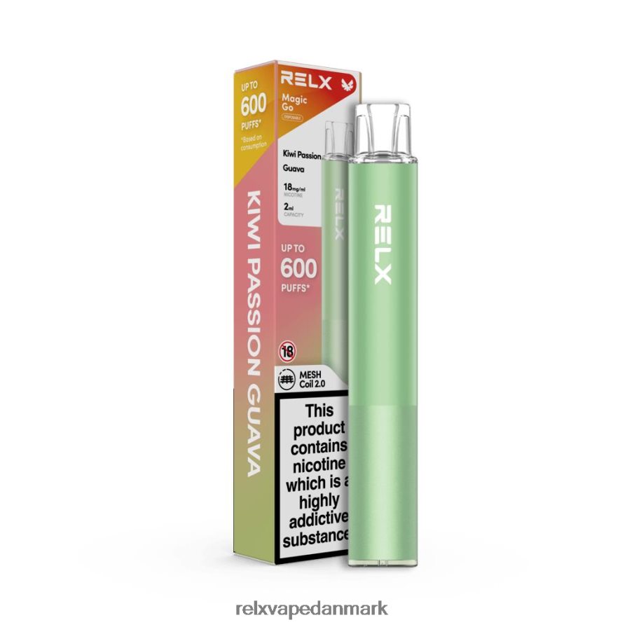 kiwi passion guava RELX MagicGo ga600 - RELX vape review V64XDP48