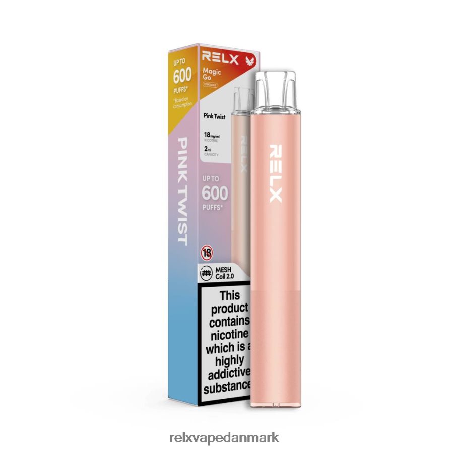 lyserødt twist RELX MagicGo ga600 - RELX vape price V64XDP49