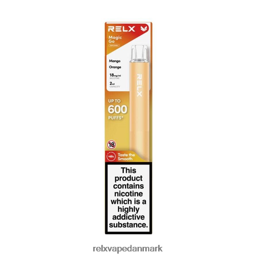 mango appelsin RELX MagicGo ga600 - RELX vape review V64XDP38