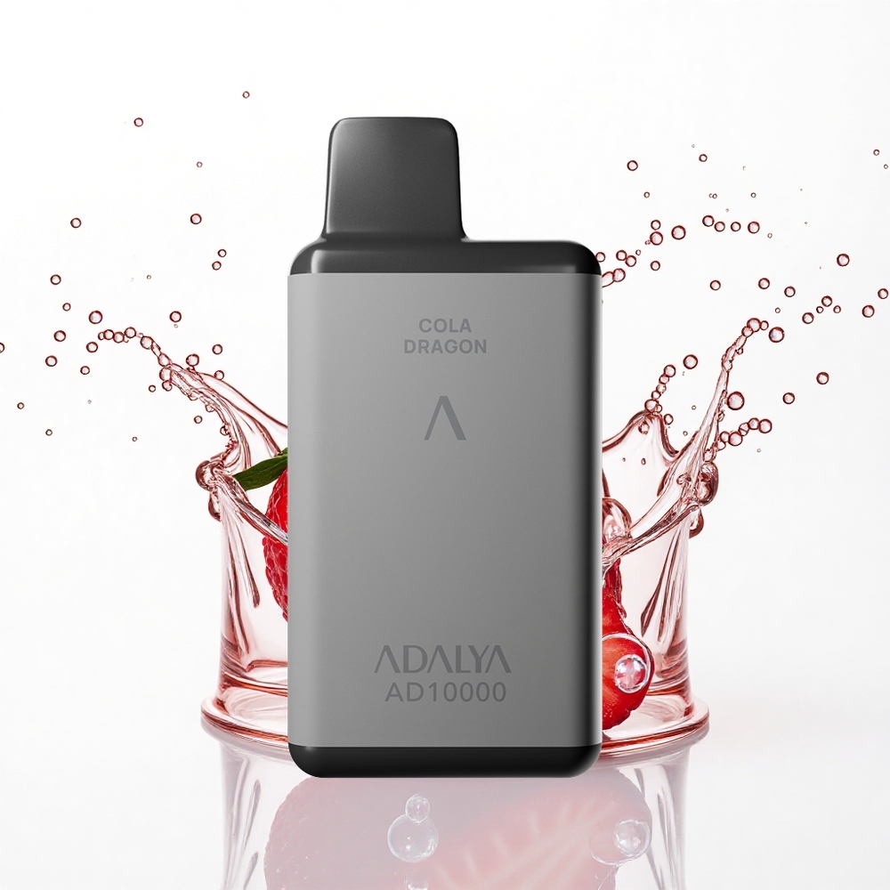 Adalya AD 10000 Puffs Jordbær Splash - 14 ml e-væske, 2% nikotin, 650 mAh