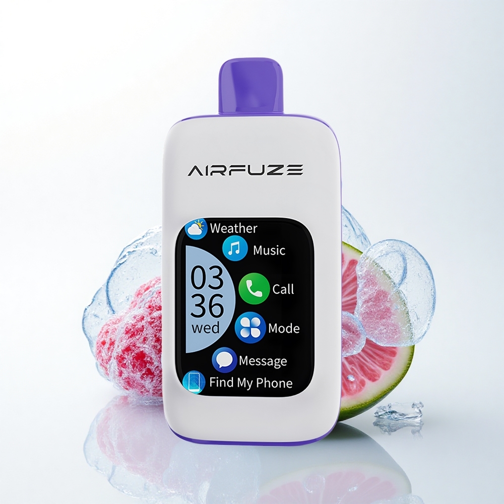 AirFuze Smart 30000 Puffs Blå Hindbær Is med 5% Nikotin og 900mAh