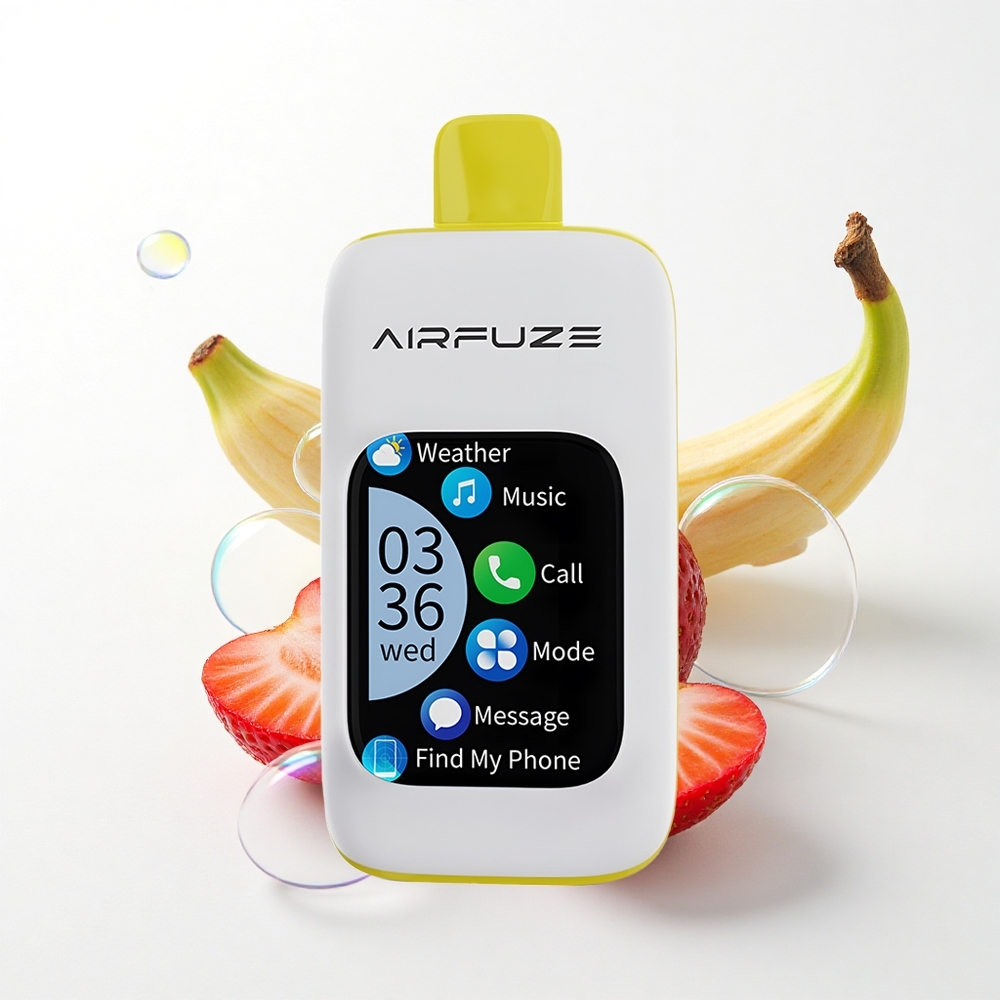 AirFuze Smart 30000 Puffs Jordbær-Banan Type-C 900mAh