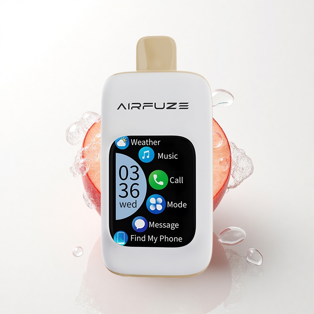 AirFuze Smart 30000 Puffs Saftig Fersken 5% Nikotin 900mAh
