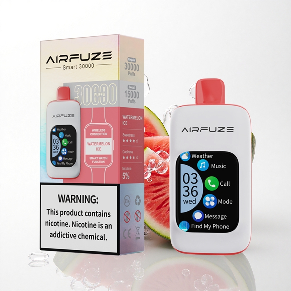 AirFuze Smart 30000 Puffs Vandmelon Is 5% Nicotin 900mAh