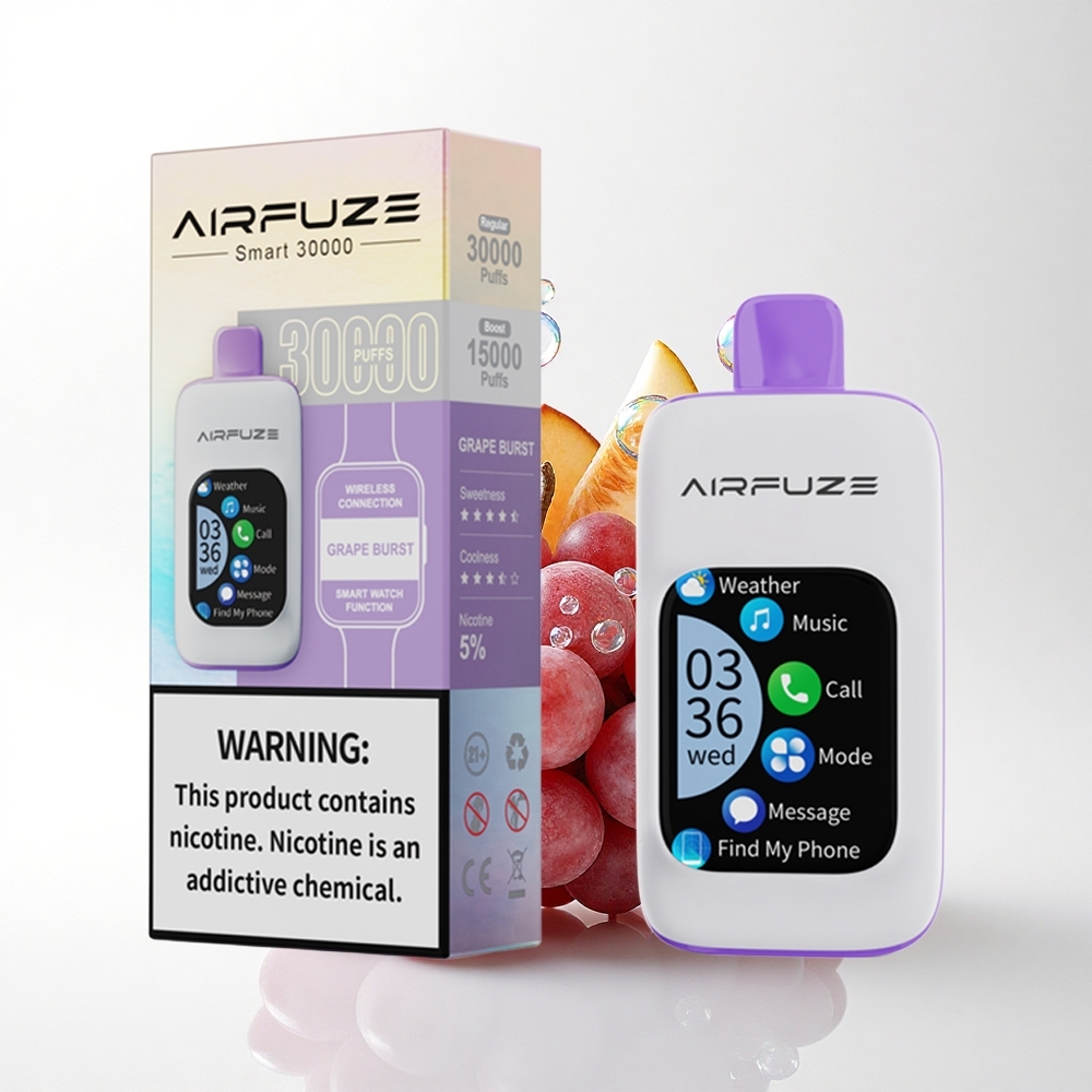 AirFuze Smart 30000 Puffs Vin Eksplosion 5% Nikotin 900mAh