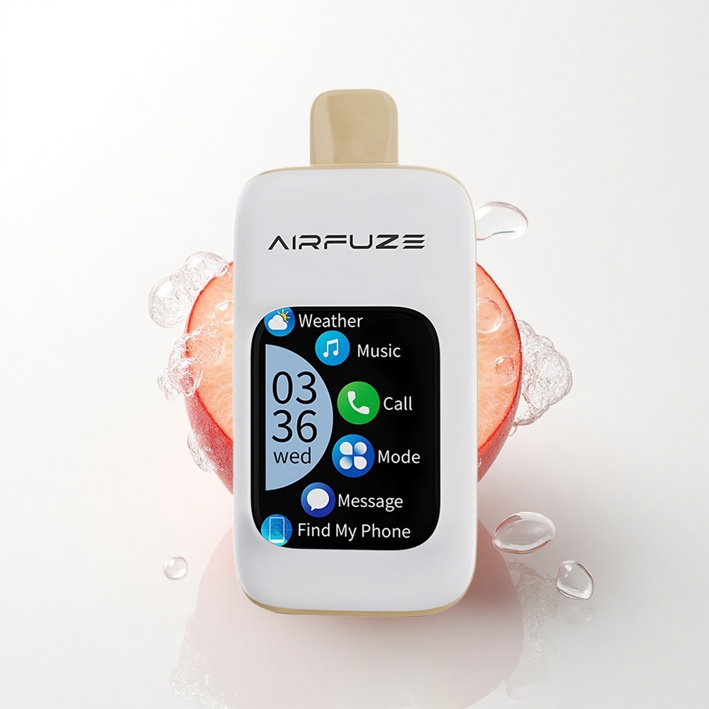 AirFuze Smart Pro 40000 Puffs Saftig Fersken 900mAh 20ML 2% Nikotin