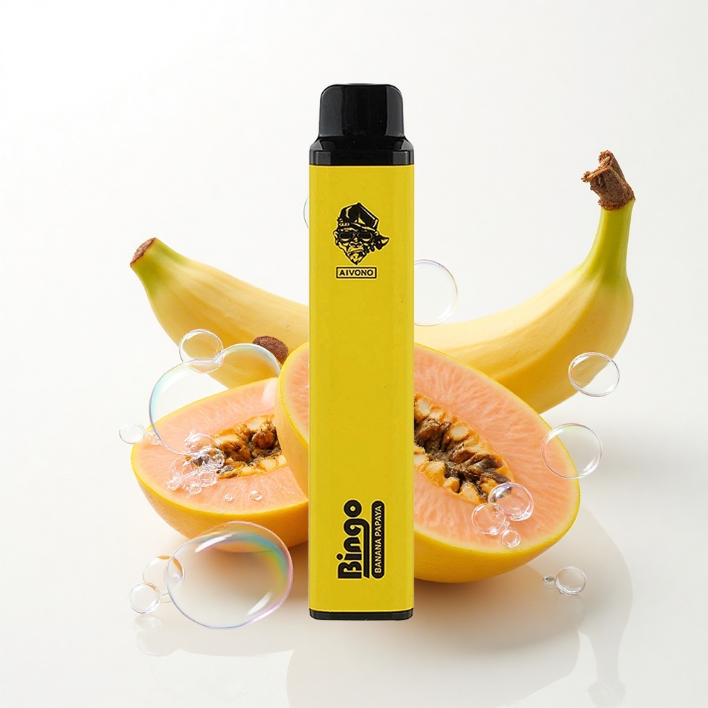Aivono Aim Bingo 4000 Puffs Banana Papaya 1000mAh 10mL 5% nicotine