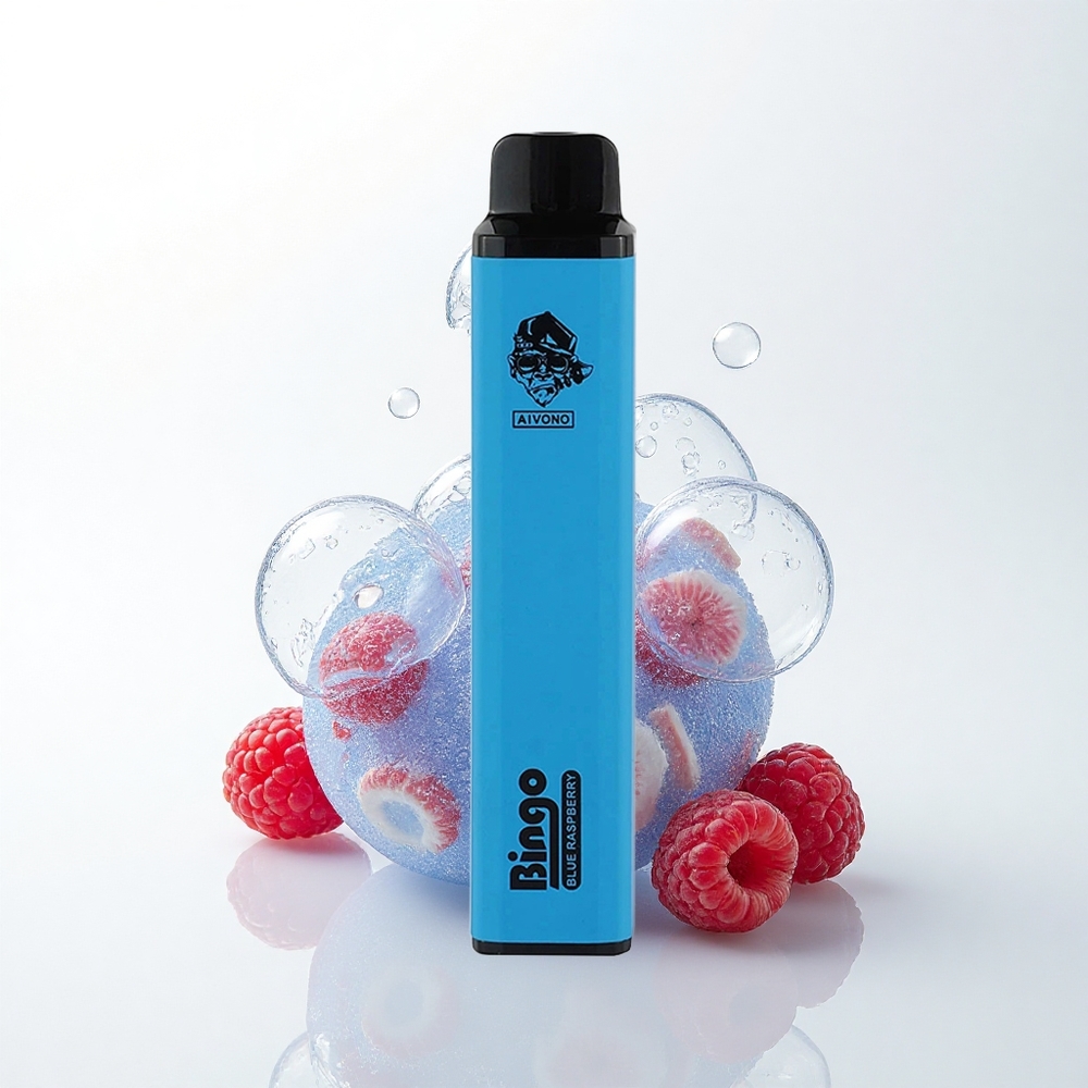 Aivono Aim Bingo 4000 Puffs Blå Hindbær 1000mAh 10mL