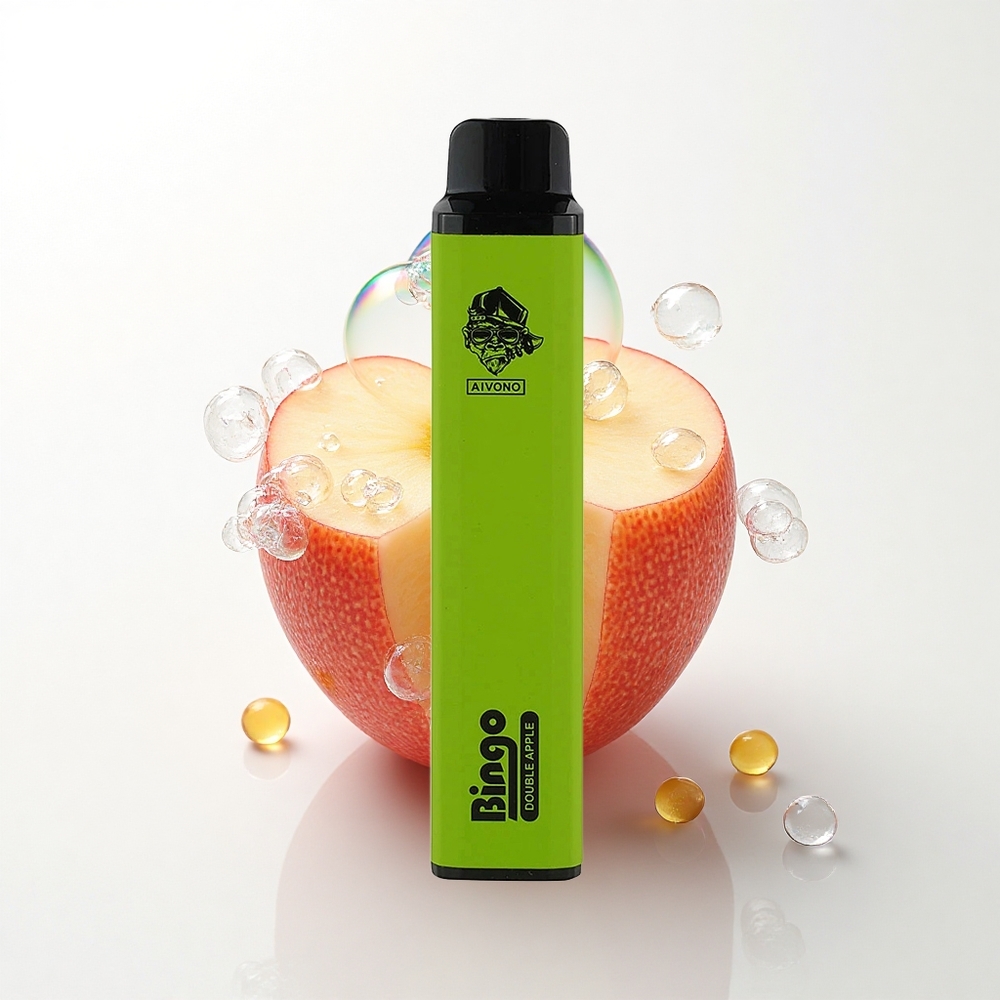 Aivono Aim Bingo 4000 Puffs Dobbelt Æble 1000mAh 10mL