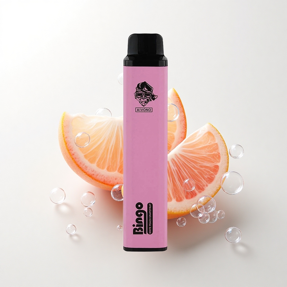 Aivono Aim Bingo 4000 Puffs Hvidfersken Grapefrugt 1000mAh 10mL