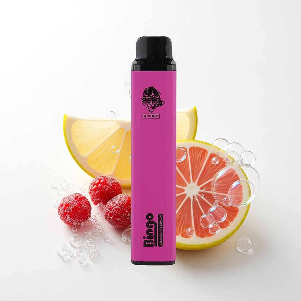 Aivono Aim Bingo 4000 Puffs Tranebær Citron 1000mAh 10mL 5% nicotine