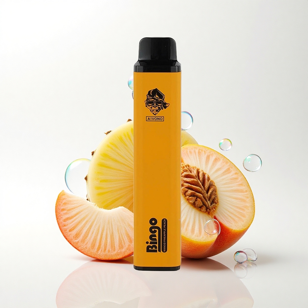 Aivono Aim Bingo 4000 Puffs Vango Ananas Fersken 1000mAh 10mL