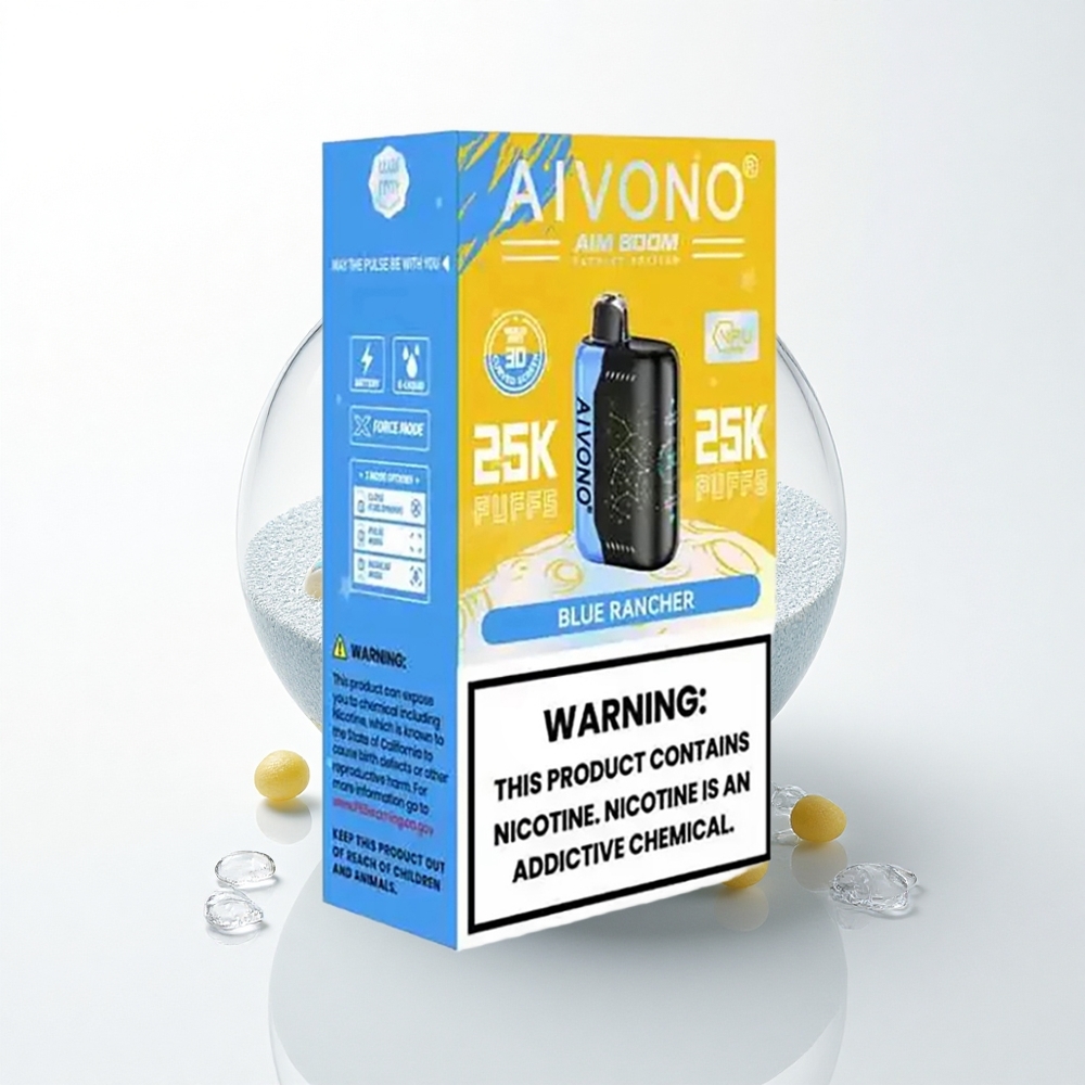 Aivono Aim Boom 25000 Puffs Blå Rancher 650mAh 28ml Nikotinfri