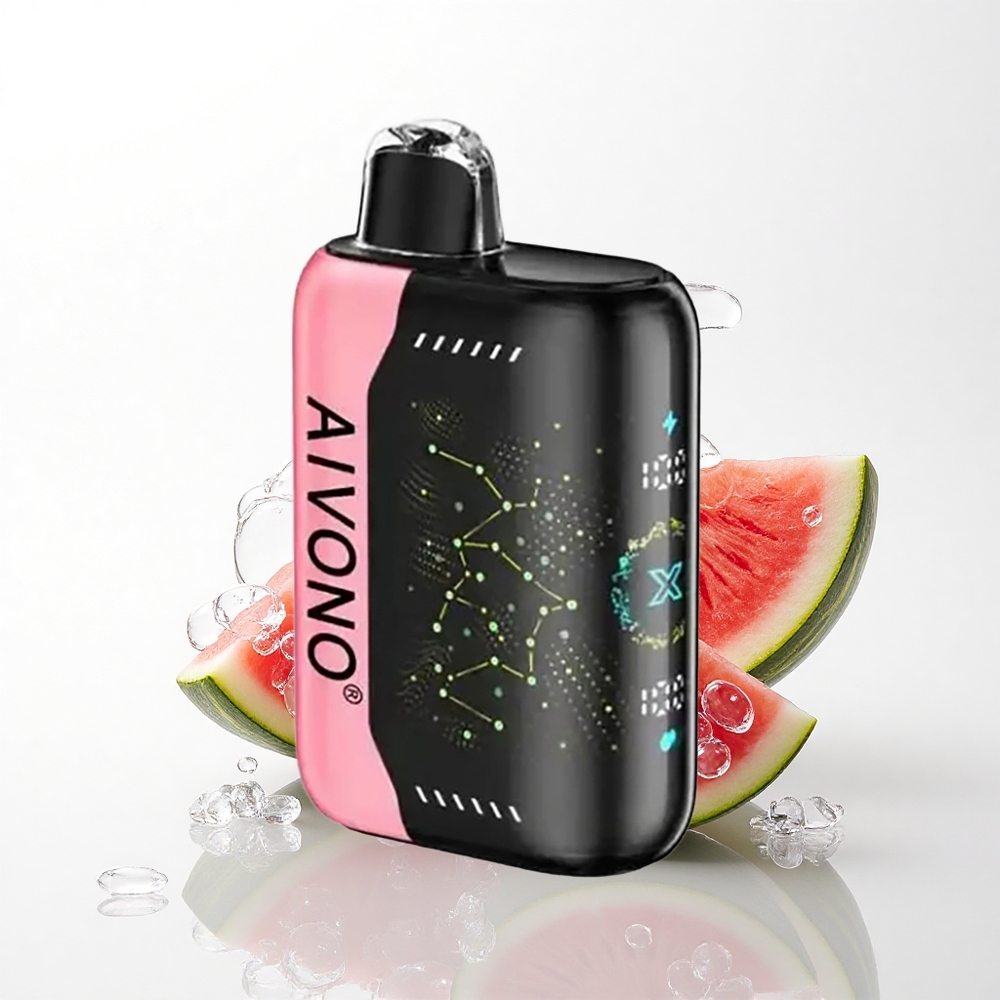 Aivono Aim Boom 25000 Puffs Vandmelon Is 650mAh 0% Nikotin