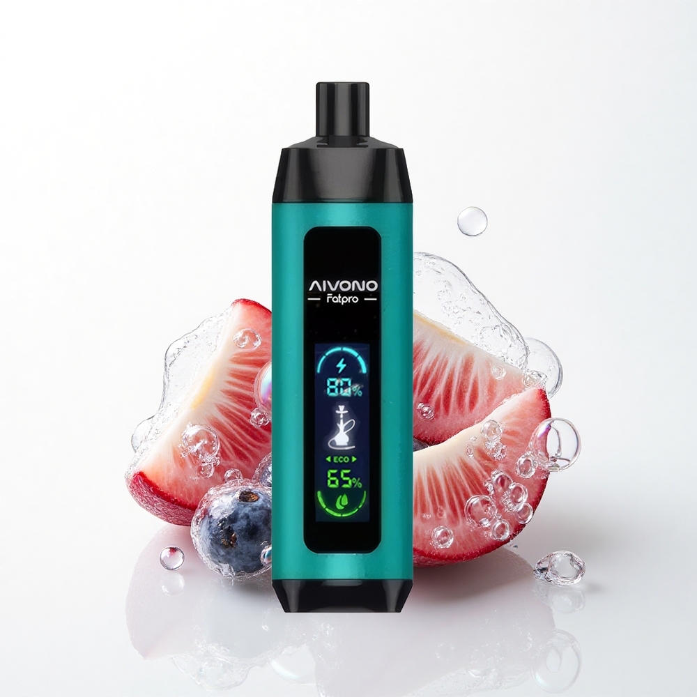 Aivono Aim Fatpro 22000 Puffs Blåbær Pistol med 5% Nikotin og 600mAh