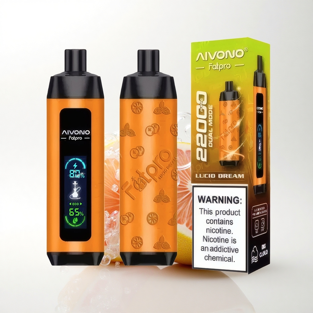 Aivono Aim Fatpro 22000 Puffs Drømmende Nikotin 5% 600mAh