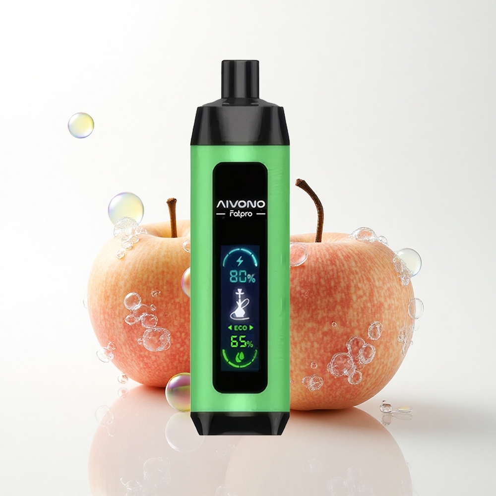 Aivono Aim Fatpro 22000 Puffs To Æbler 28ml 5% Nikotin