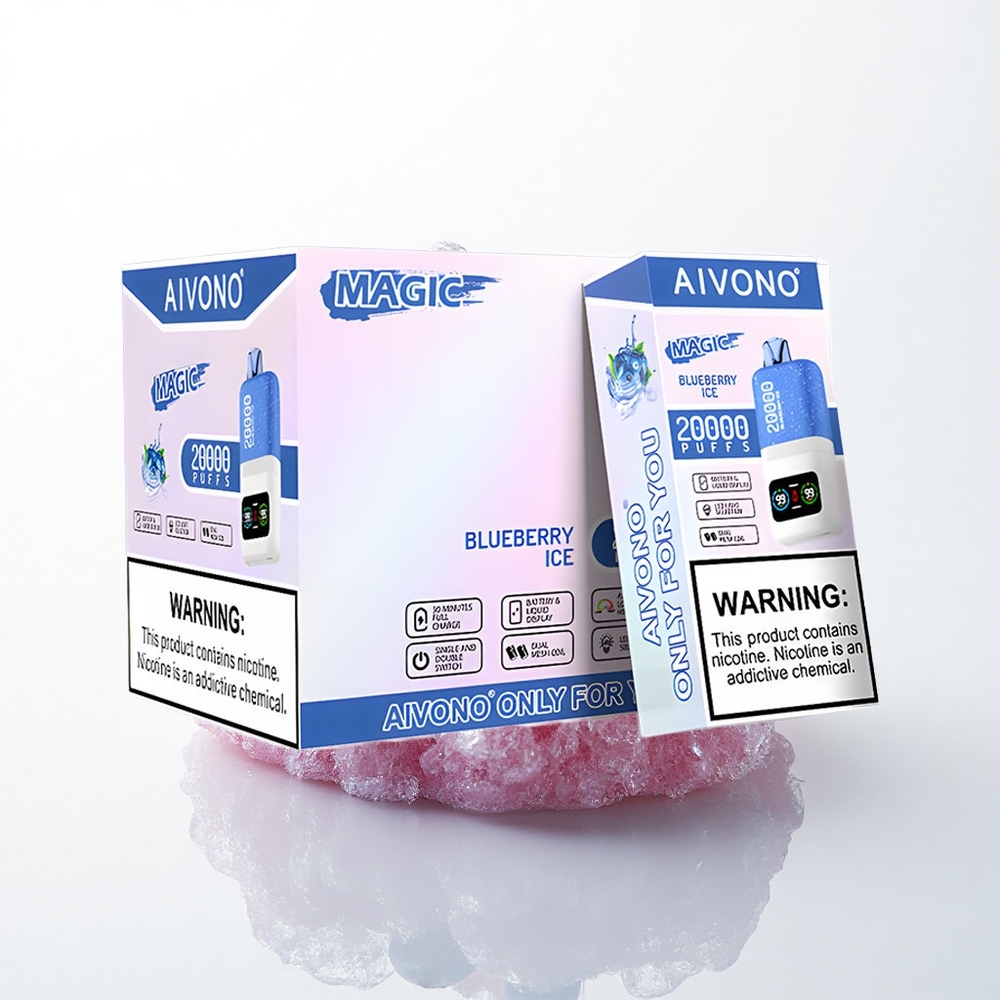 Aivono Aim Magic 20000 Puffs Blåbær Is Dual Mesh 600mAh