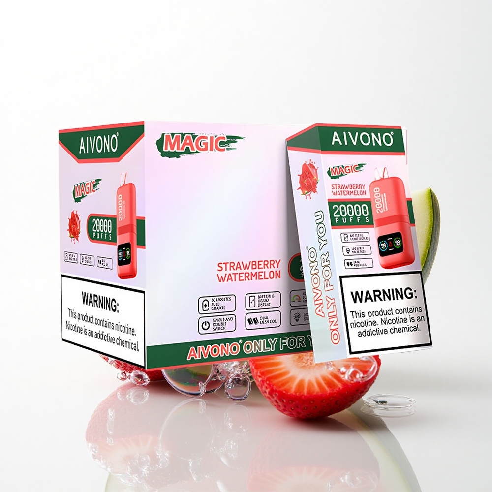Aivono Aim Magic 20000 Puffs Jordbær Vandmelon Dual Mesh 600mAh