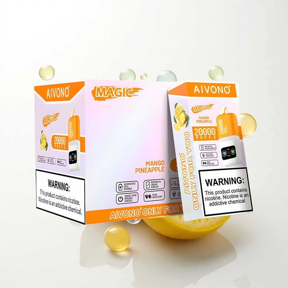 Aivono Aim Magic 20000 Puffs Mango Ananas Dual Mesh Coils 600mAh