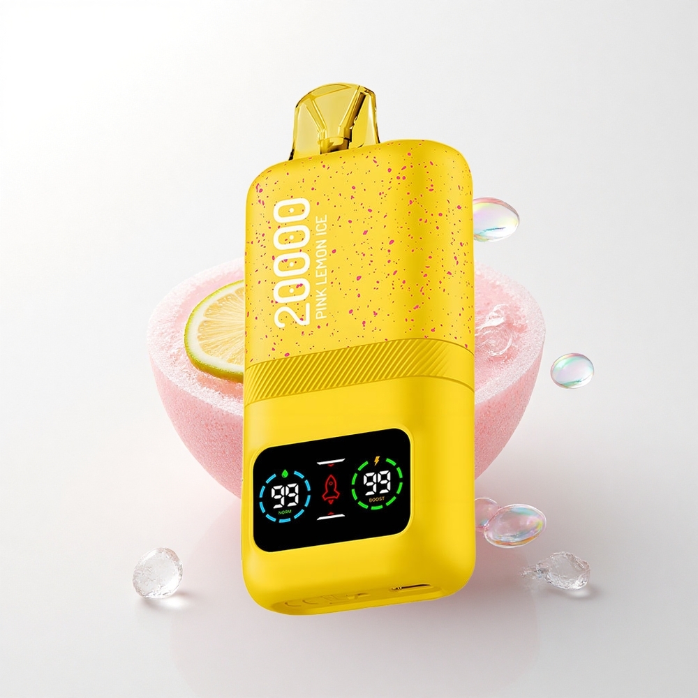 Aivono Aim Magic 20000 Puffs Rosa Citron Is med 5% nikotin og 600mAh