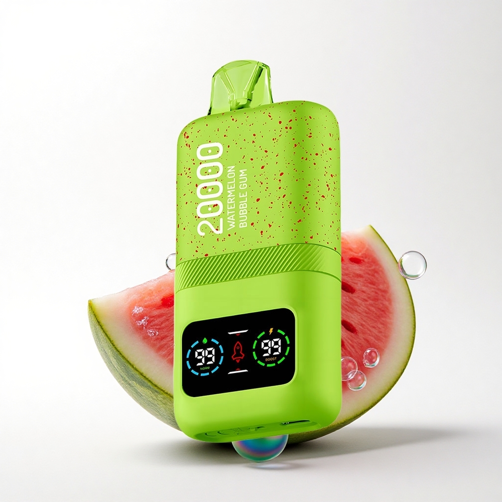 Aivono Aim Magic 20000 Puffs Vandmelon Bubblem Gum med Dual Mesh Coils og 600mAh