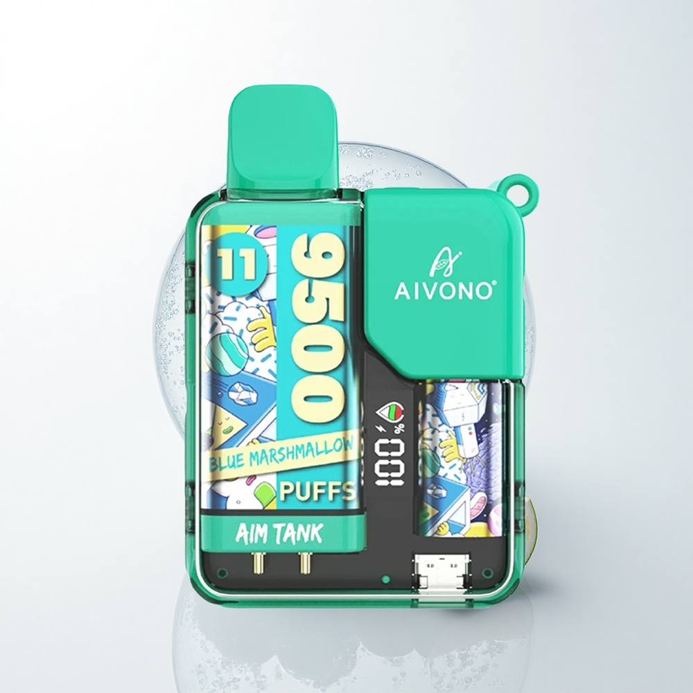Aivono Aim Tank 9500 Puffs Blå Marshmallow 650mAh 18ml