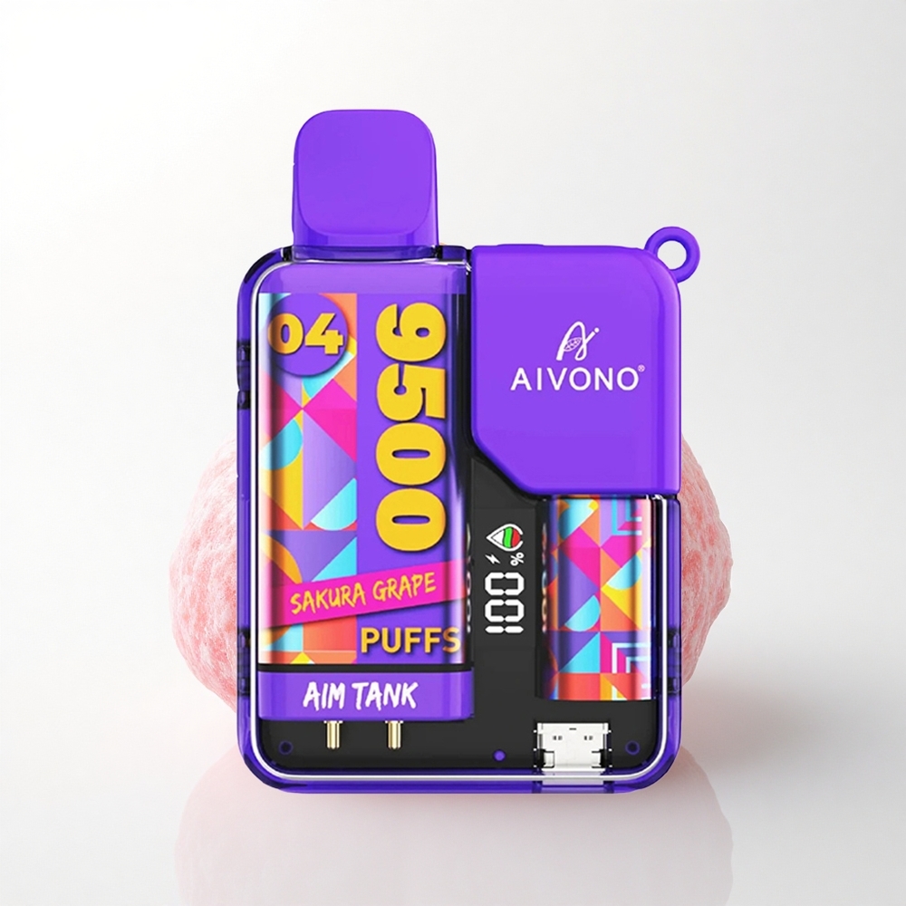 Aivono Aim Tank 9500 Puffs Sakura Vin 650mAh 2% Nicotin