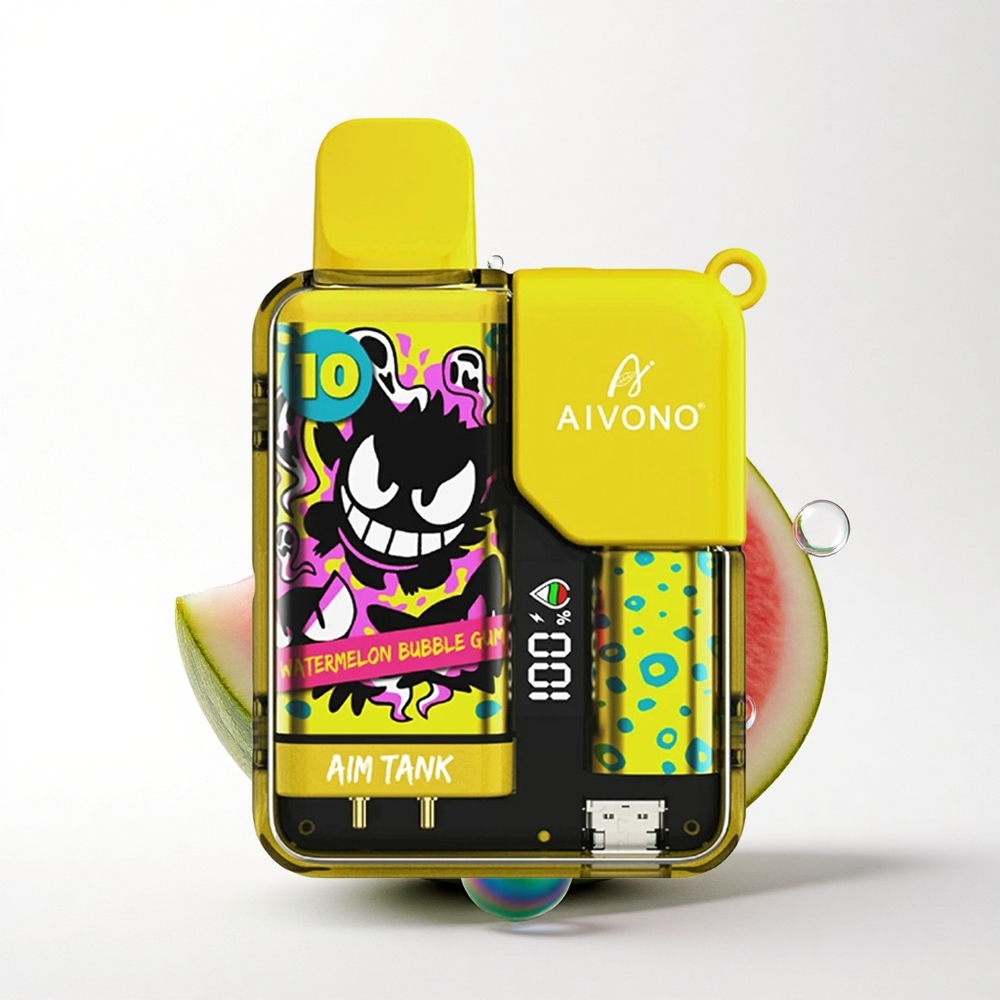 Aivono Aim Tank 9500 Puffs Vandmelon Bubblem Gum 650mAh 18ml