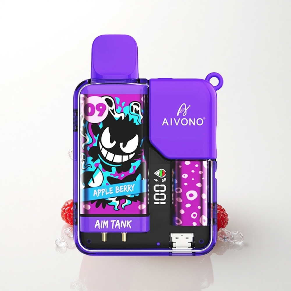 Aivono Aim Tank 9500 Puffs Æble Bær 650mAh 18ml