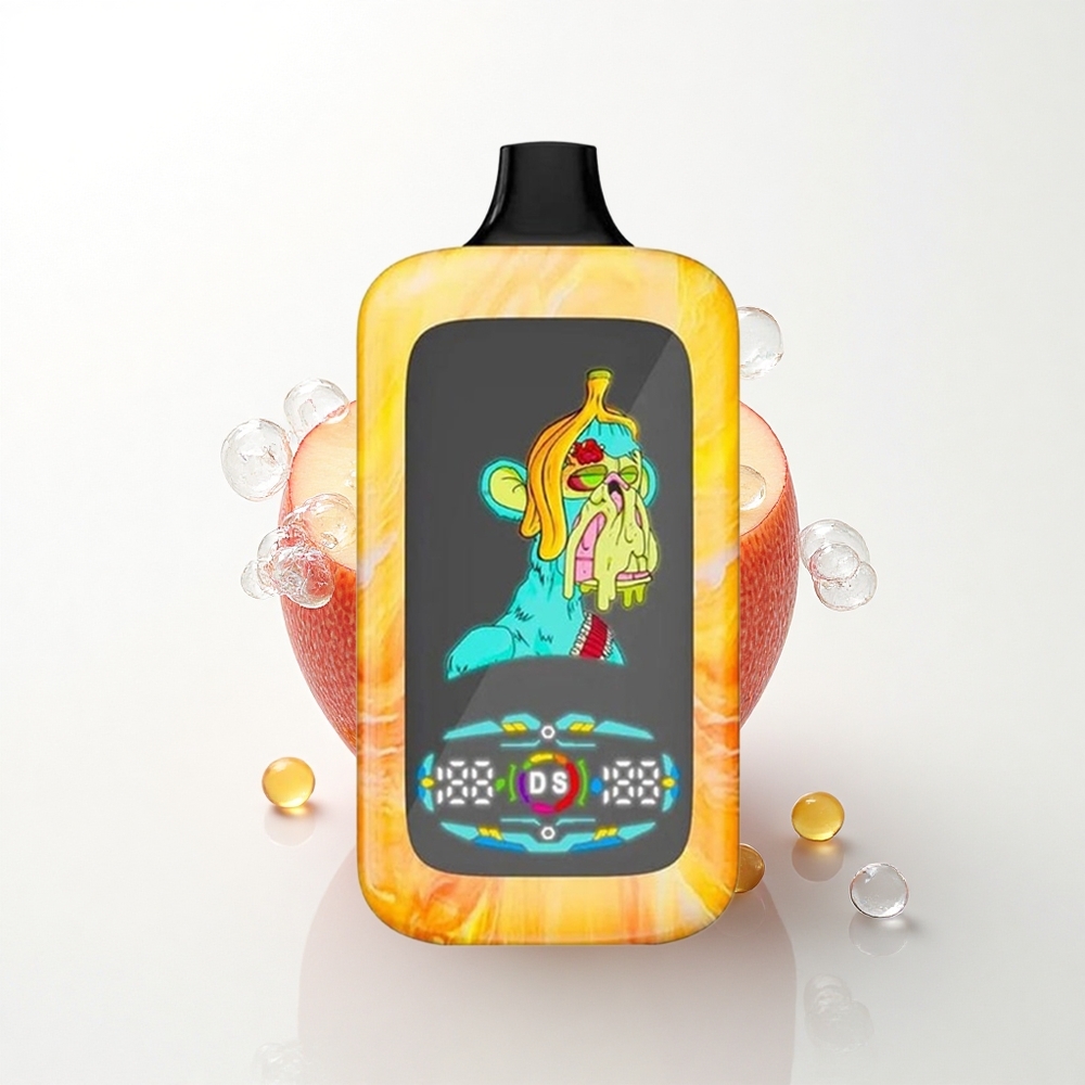 Fumot Digital Monkey 20000/40000 Puffs Dobbelt Æble Dual Mesh Coil 850 mAh