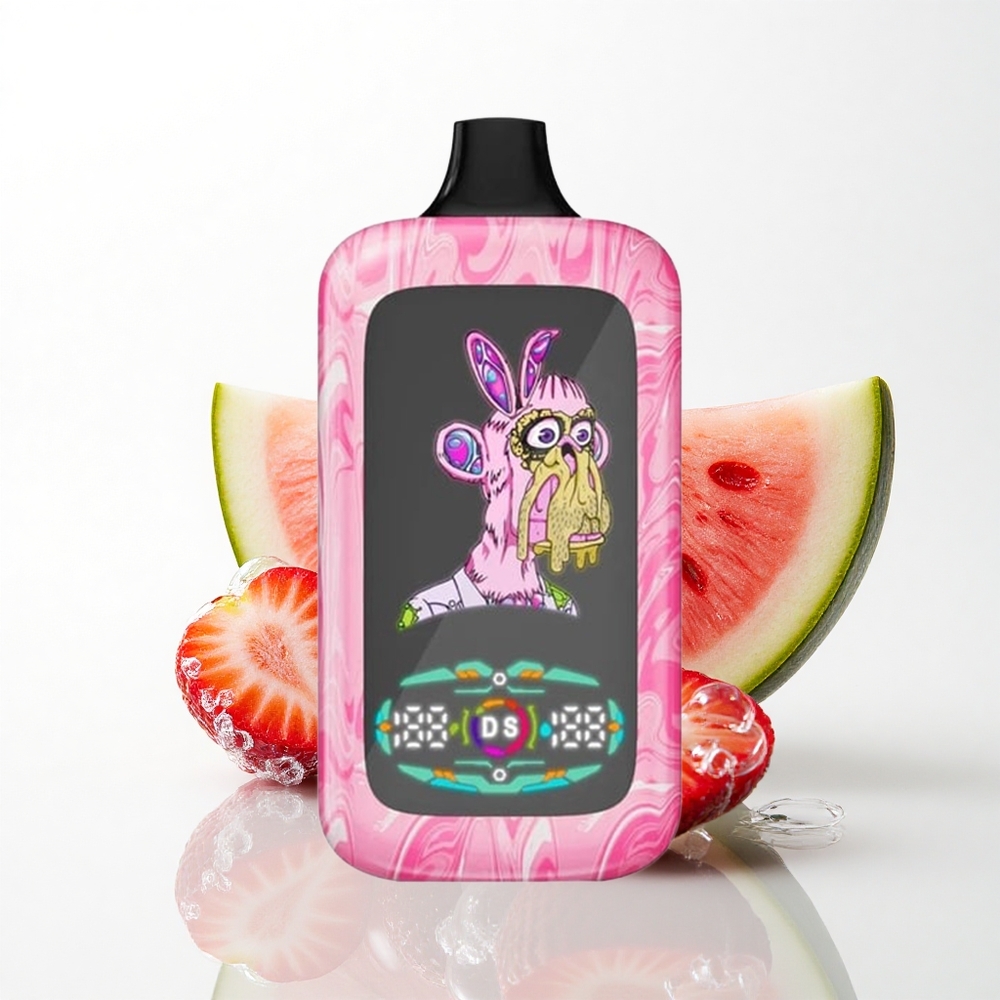 Fumot Digital Monkey 20000/40000 Puffs Jordbær Vandmelon Dual Mesh Coil 850 mAh 5% Nikotin