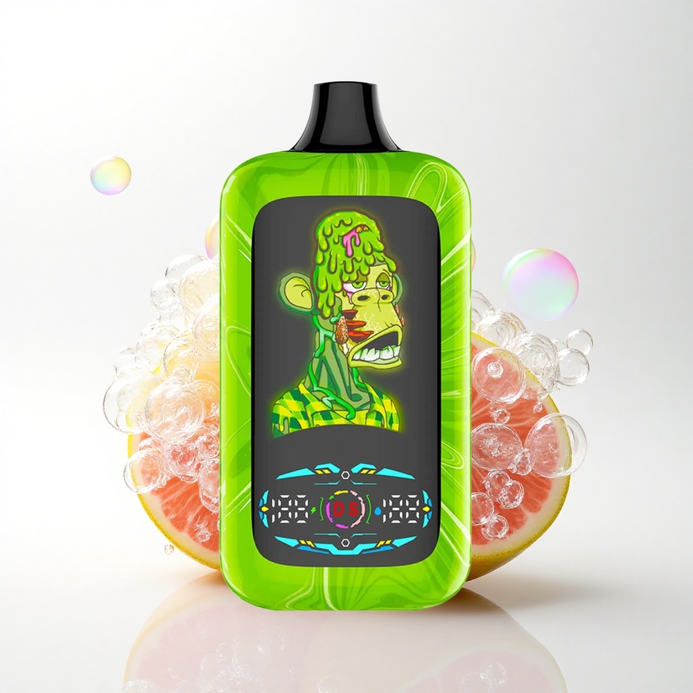 Fumot Digital Monkey 20000/40000 Puffs Tropisk Regnbue Eksplosion med Dual Mesh Coil og 850 mAh