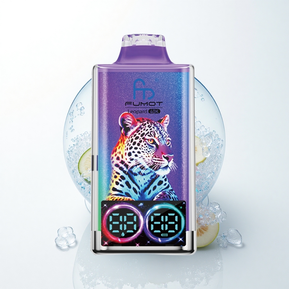 Fumot Leopard 40K Puffs Hr. Blå 5% Nikotin 700mAh Dual Mesh
