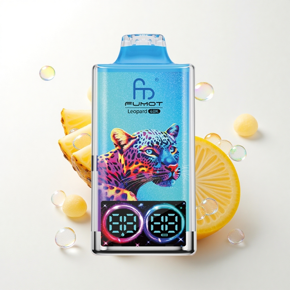 Fumot Leopard 40K Puffs Juicy Mango Ananas 5% Nikotin 700mAh Dual Mesh