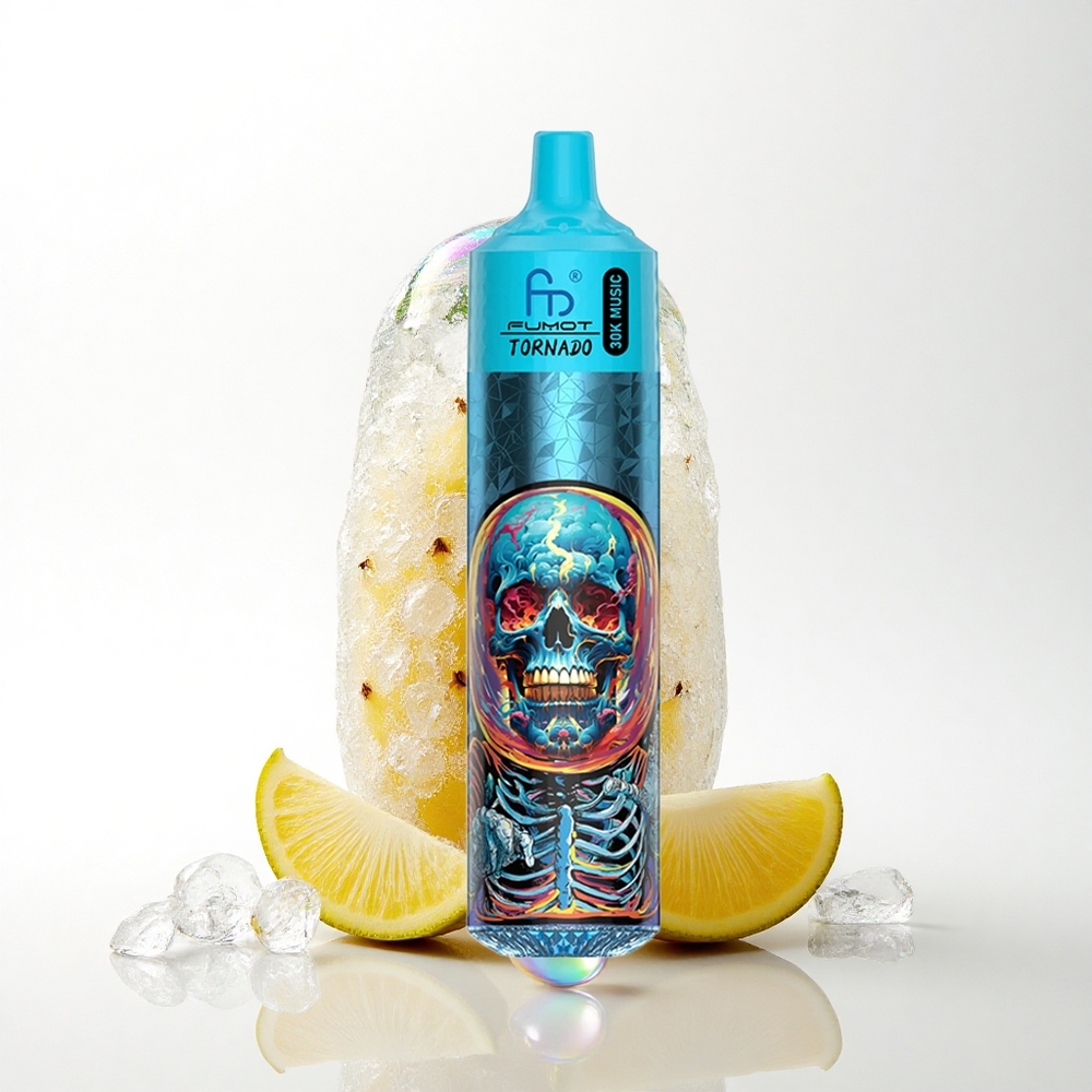 Fumot Randm Tornado 30000 Puffs Ananas Is med 30mL og 600mAh