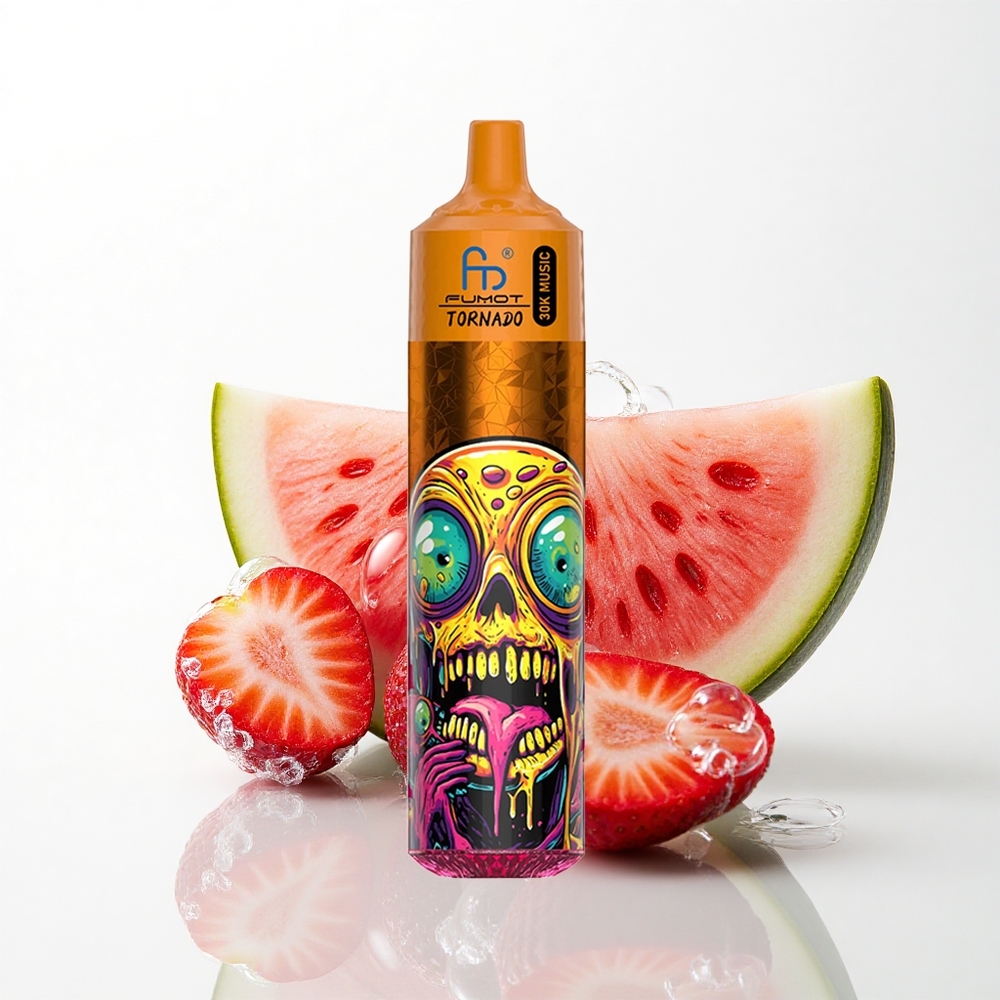 Fumot Randm Tornado 30000 Puffs Jordbær Vandmelon 30mL 600mAh