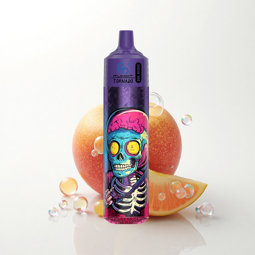 Fumot Randm Tornado 30000 Puffs Tredobbelt Æble med 30mL og 600mAh