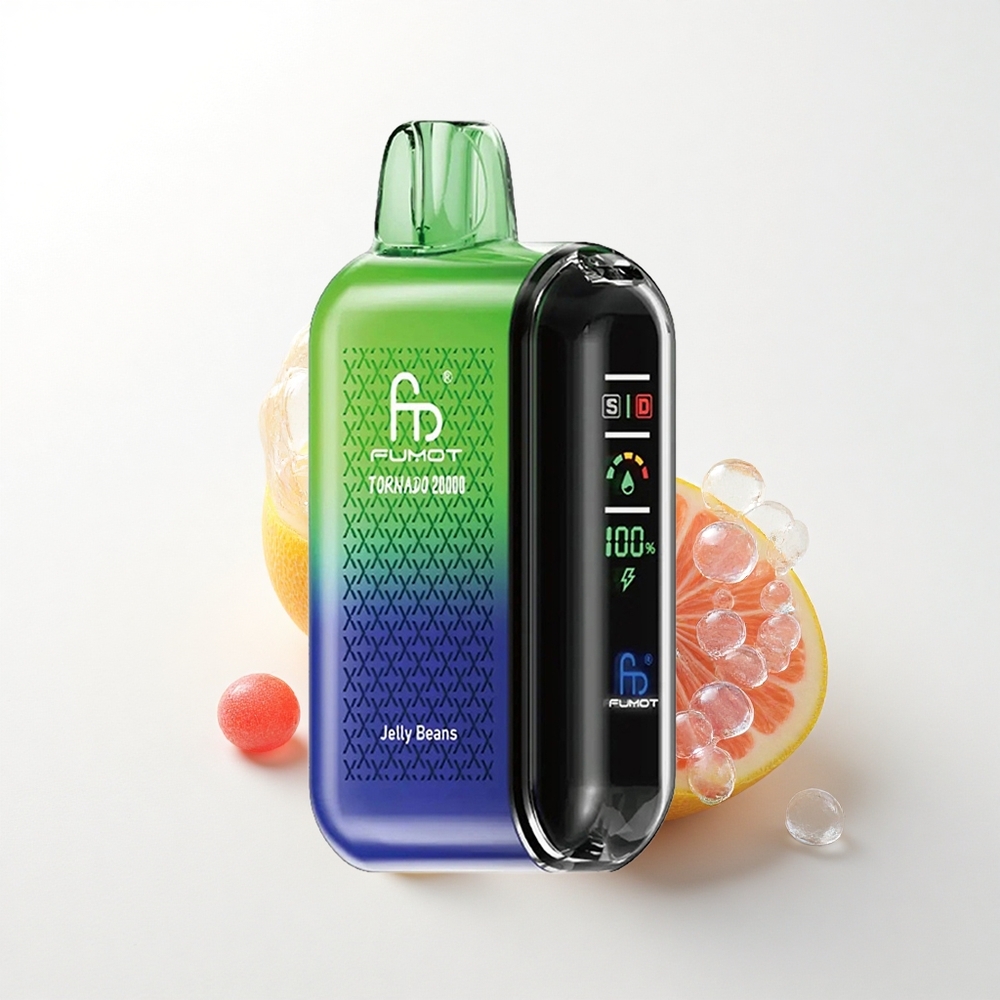 Fumot Tornado 20000 Puffs Bønne Dual Mesh 850mAh 2% Nikotin