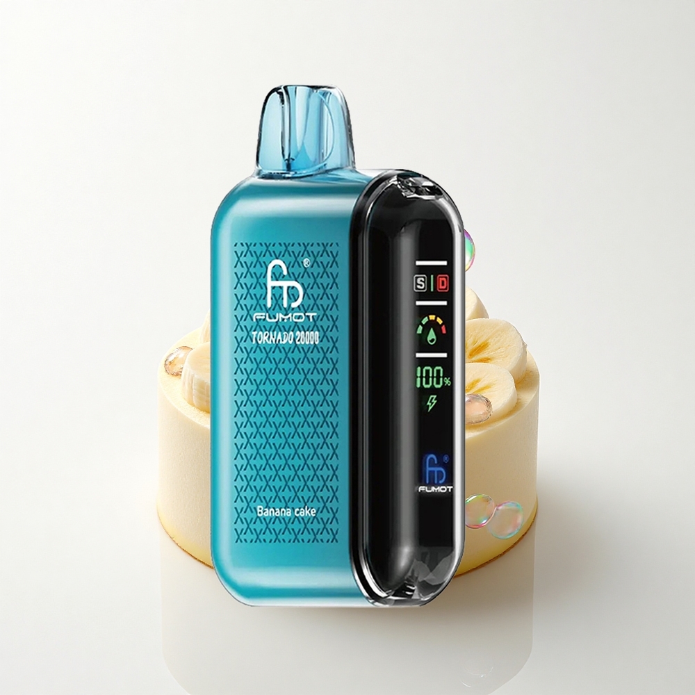 Fumot Tornado 20000 Puffs Banankage Dual Mesh Coil 850mAh