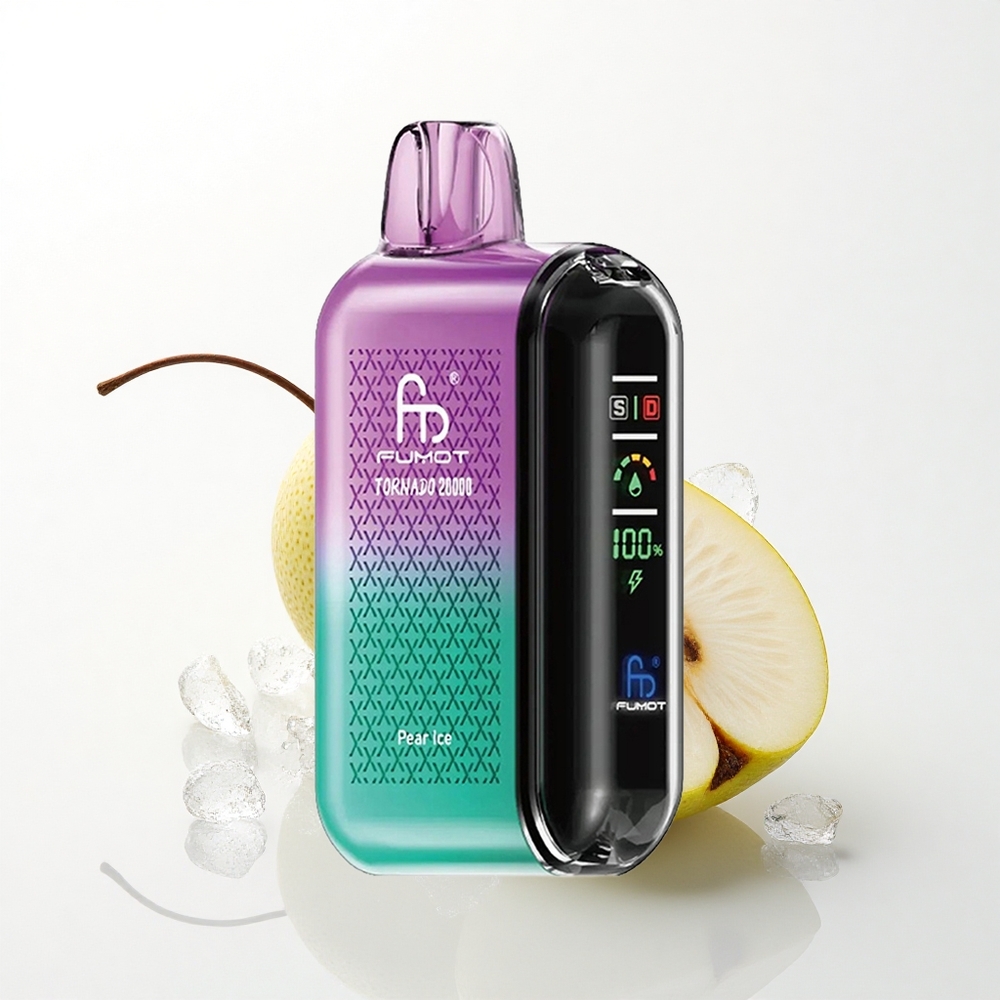 Fumot Tornado 20000 Puffs Pære Is Dual Mesh 850mAh