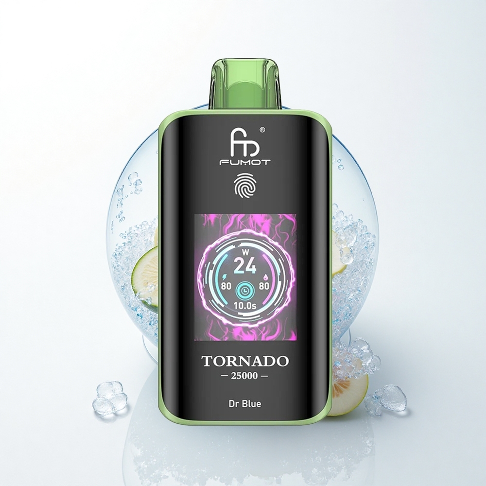 Fumot Tornado 25000 Puffs Dr Blå 700mAh 20ml Nikotin