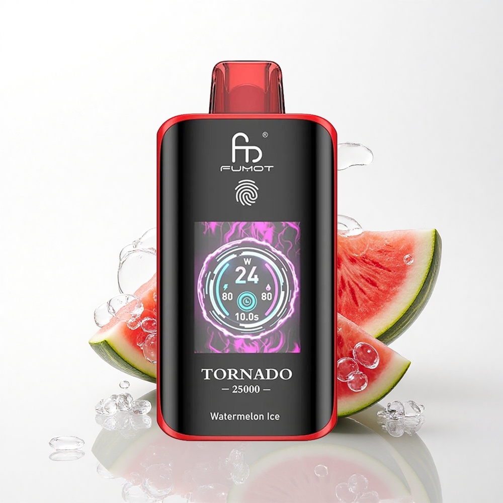 Fumot Tornado 25000 Puffs Vandmelon Is med 700mAh og 20ml