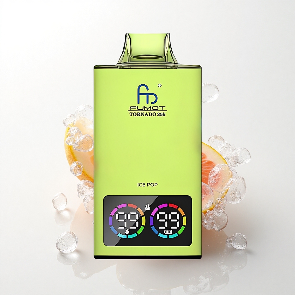 Fumot Tornado 35000 Puffs Isvaffel Dual Mesh 15ml 700mAh