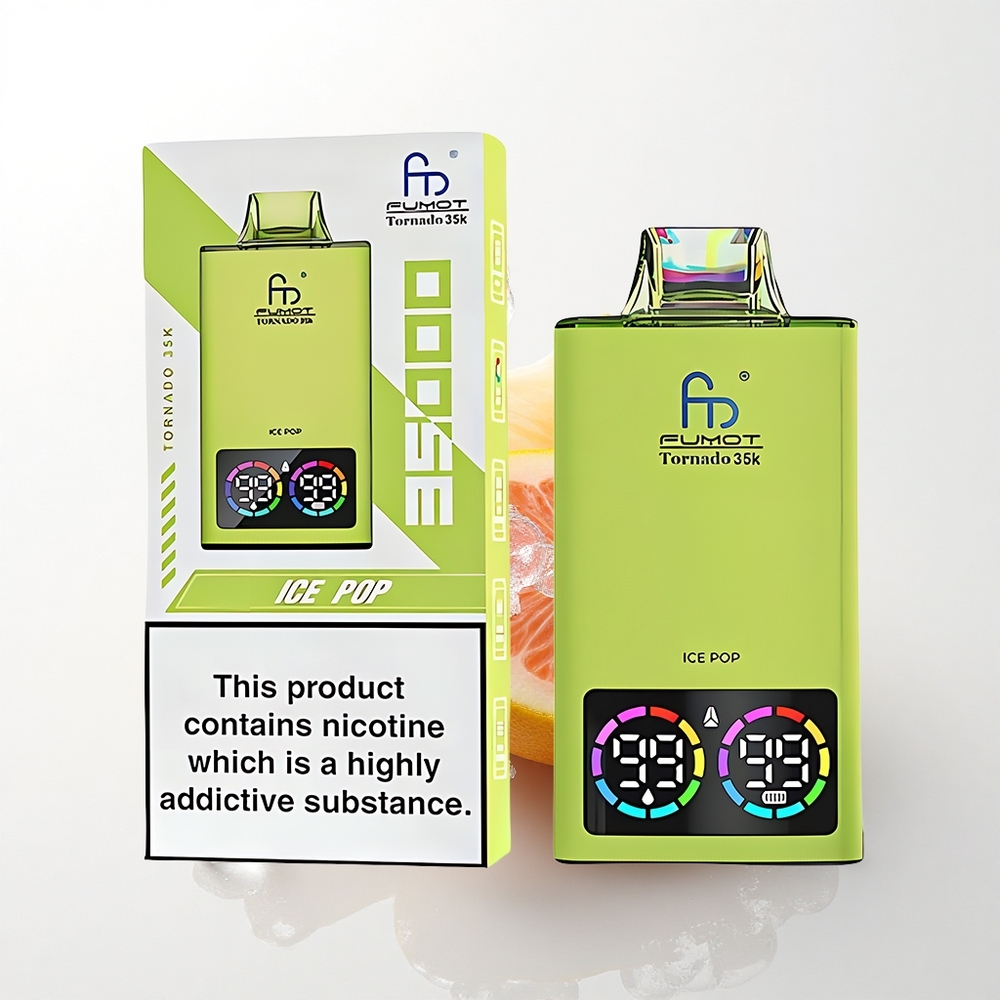 Fumot Tornado 35000 Puffs Isvaffel Dual Mesh 15ml 700mAh