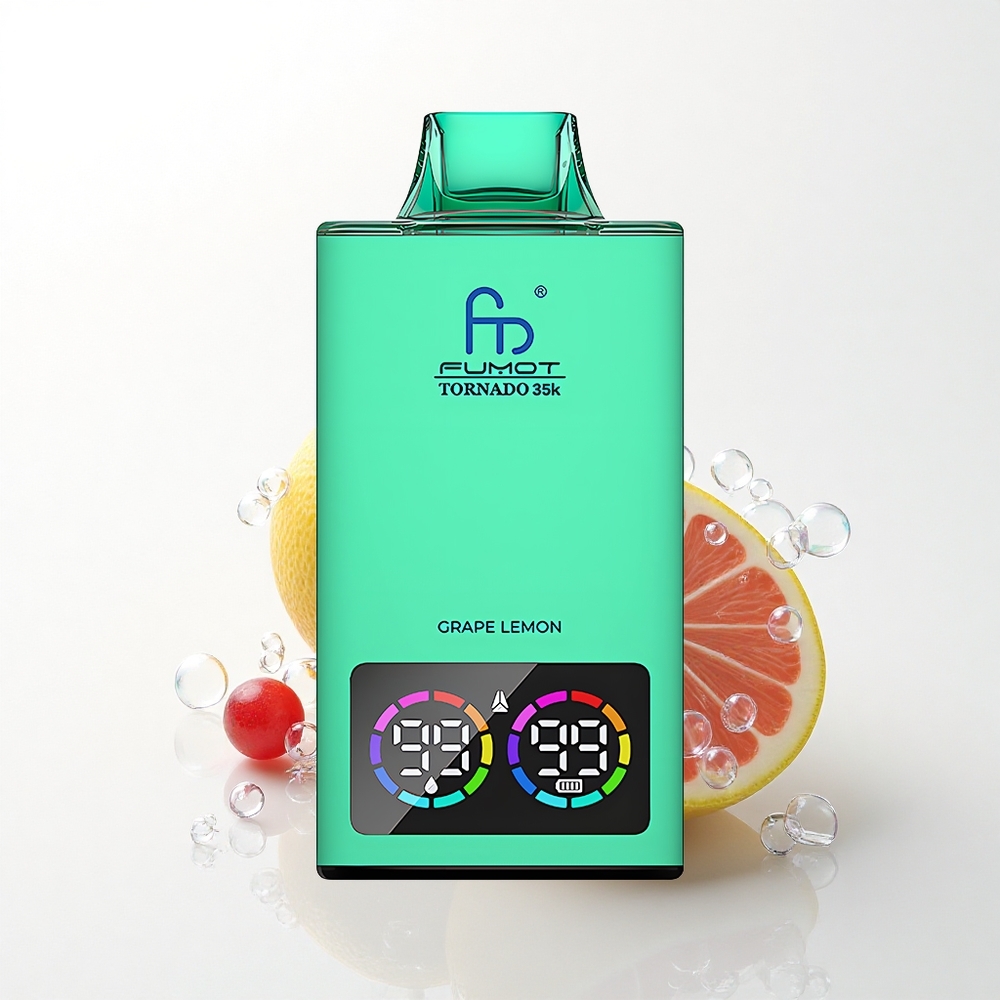 Fumot Tornado 35000 Puffs Vin Citron Dual Mesh 15ml 700mAh